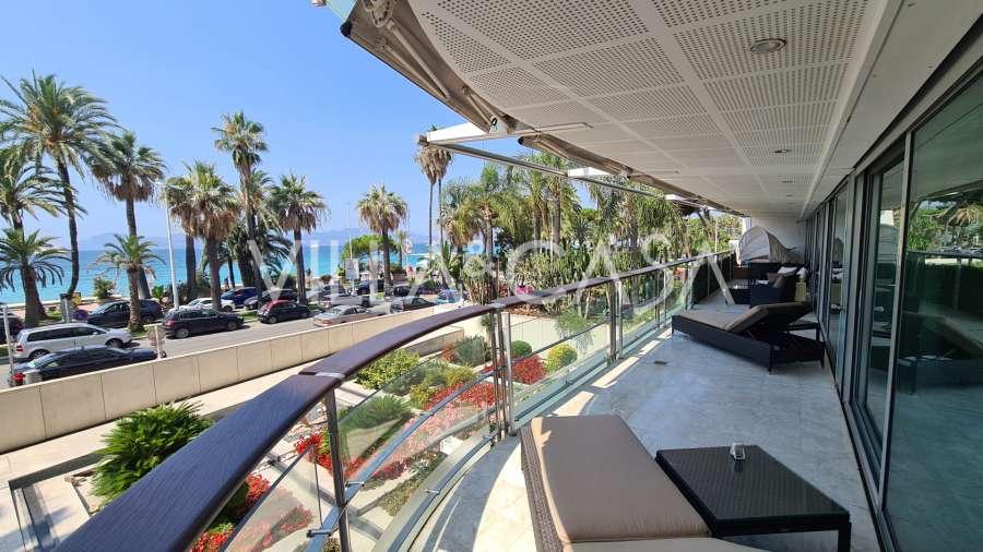 Cannes Wohnung 320 m2 am Meer in Croisette Beach.