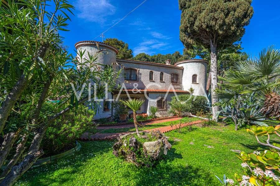 Die Vermietung einer Villa in Bordighera.