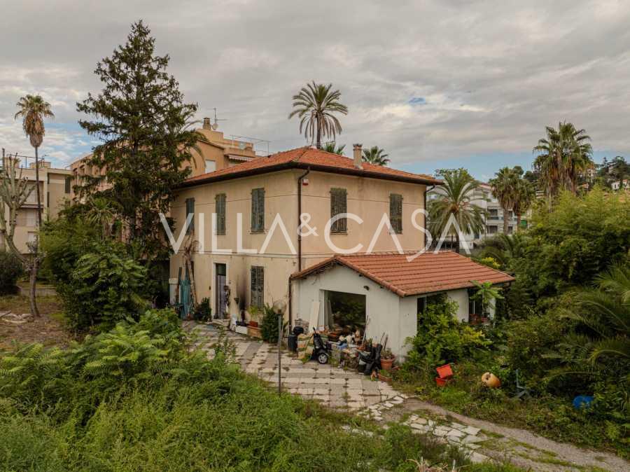 Die Villa im Zentrum von Bordighera.