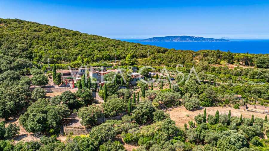 Villa Gio Pomodoro mit Meerblick in Monte Argentario