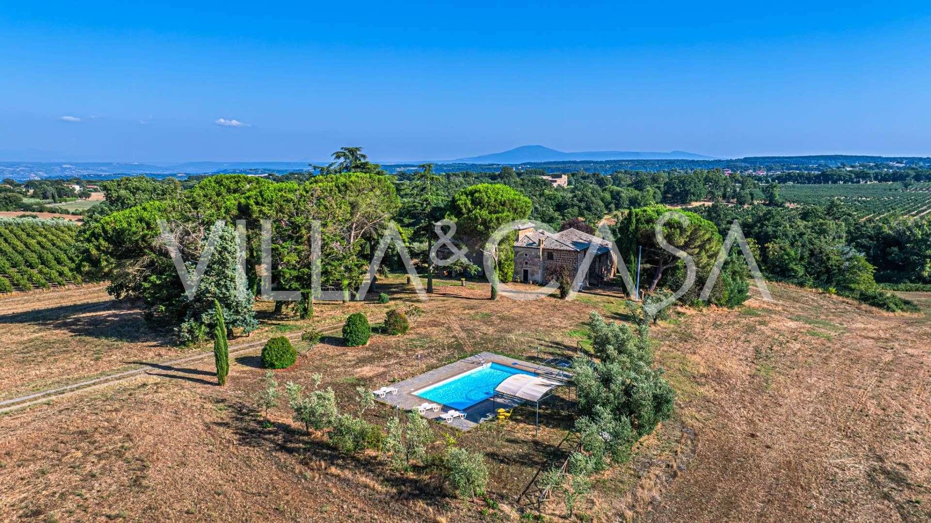Zu verkaufen einzigartiges Anwesen zwischen Bolsena und Orvieto