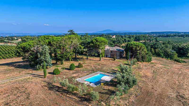 Zu verkaufen einzigartiges Anwesen zwischen Bolsena und Orvieto
