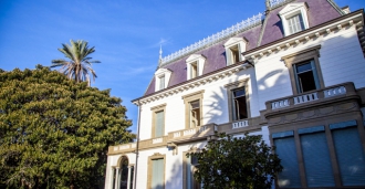 Die Villa am Meer in Sanremo mit historischem Flair.