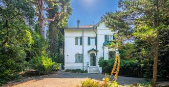 Eine elegante Villa in Sanremo.