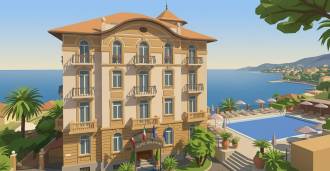 Prestigeträchtiges Hotel in erster Reihe in Forte dei Marmi zu verkaufen