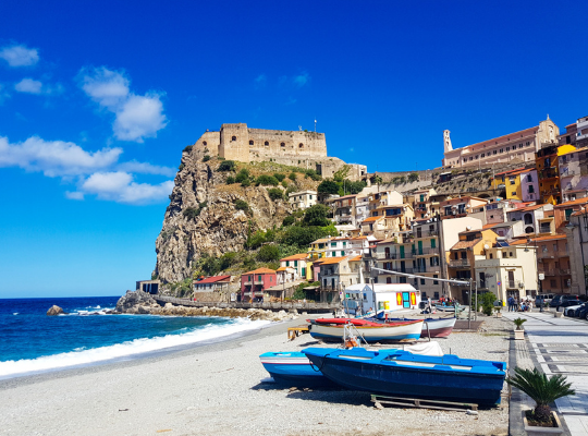 Ein Spaziergang durch die Scylla in Kalabrien, Italien? 2021