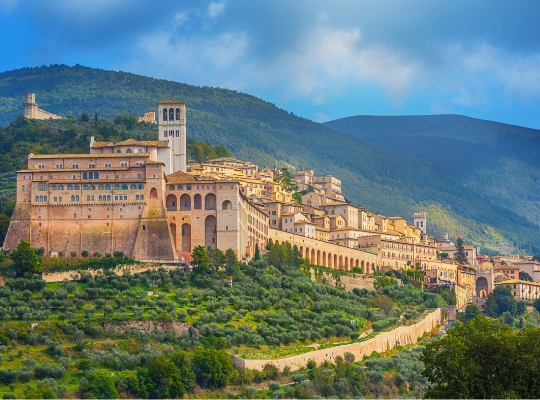 Rundgang durch Italien Umbrien mit der Hauptstadt Perugia 2021